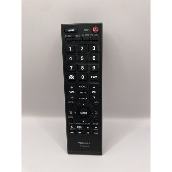 Remote Control ( Clean Contacts ) - Toshiba CT-90325 - Picture 1 of 3